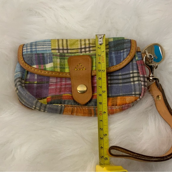 Dooney & Bourke Colorful Patchwork Tote and Pouch Set (EUC) - Picture 14 of 16